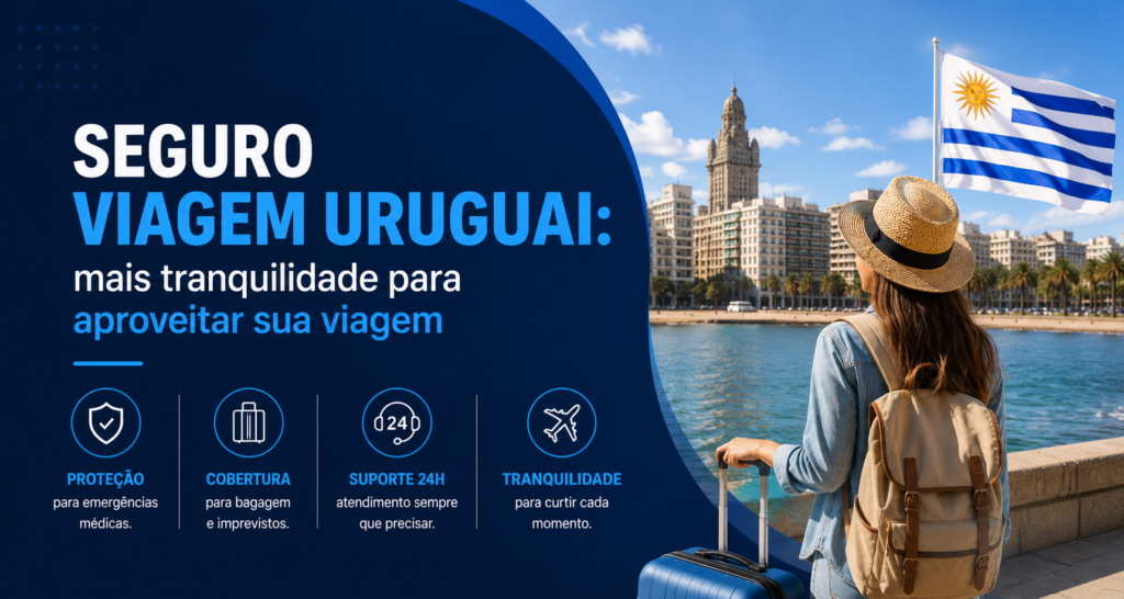 Seguro Viagem Uruguai: mais tranquilidade para aproveitar sua viagem