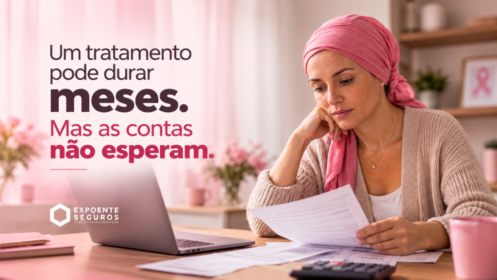 Um tratamento de saúde pode durar meses. Suas finanças estão preparadas para esse período?